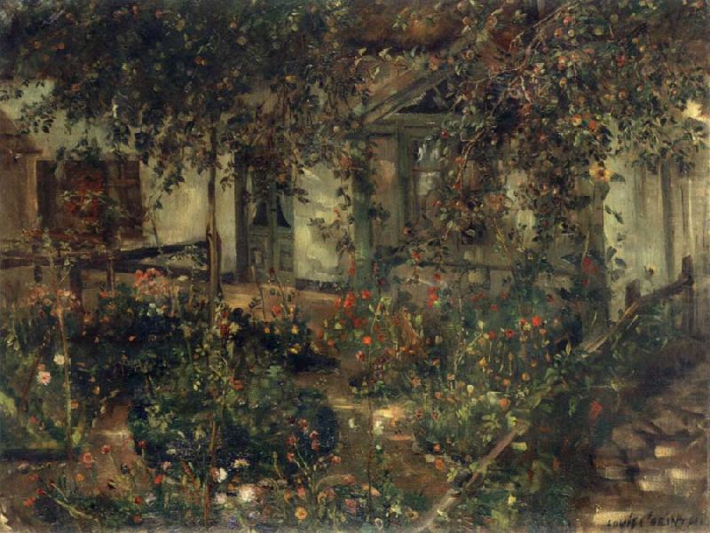 Lovis Corinth Blooming Rustic Garden china oil painting image